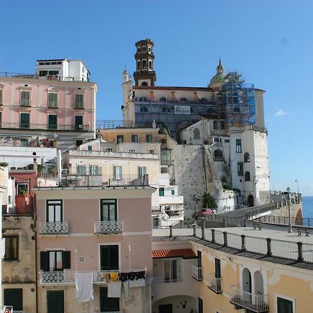 Appartamento Attico del Cavaliere Atrani Esterno foto
