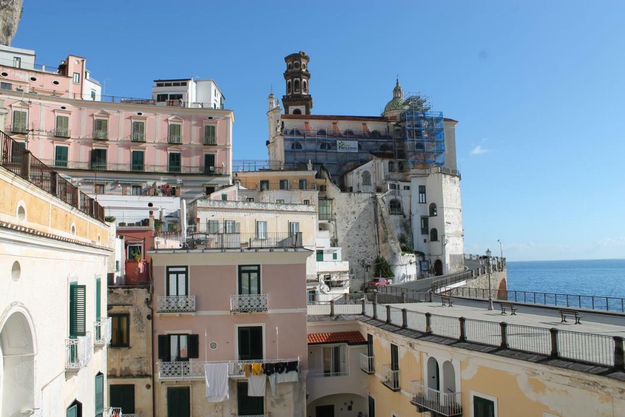 Appartamento Attico del Cavaliere Atrani Esterno foto