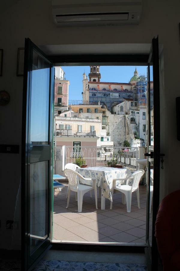 Appartamento Attico del Cavaliere Atrani Esterno foto