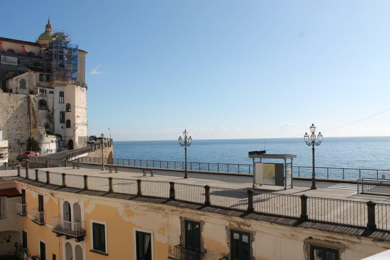 Appartamento Attico del Cavaliere Atrani Esterno foto