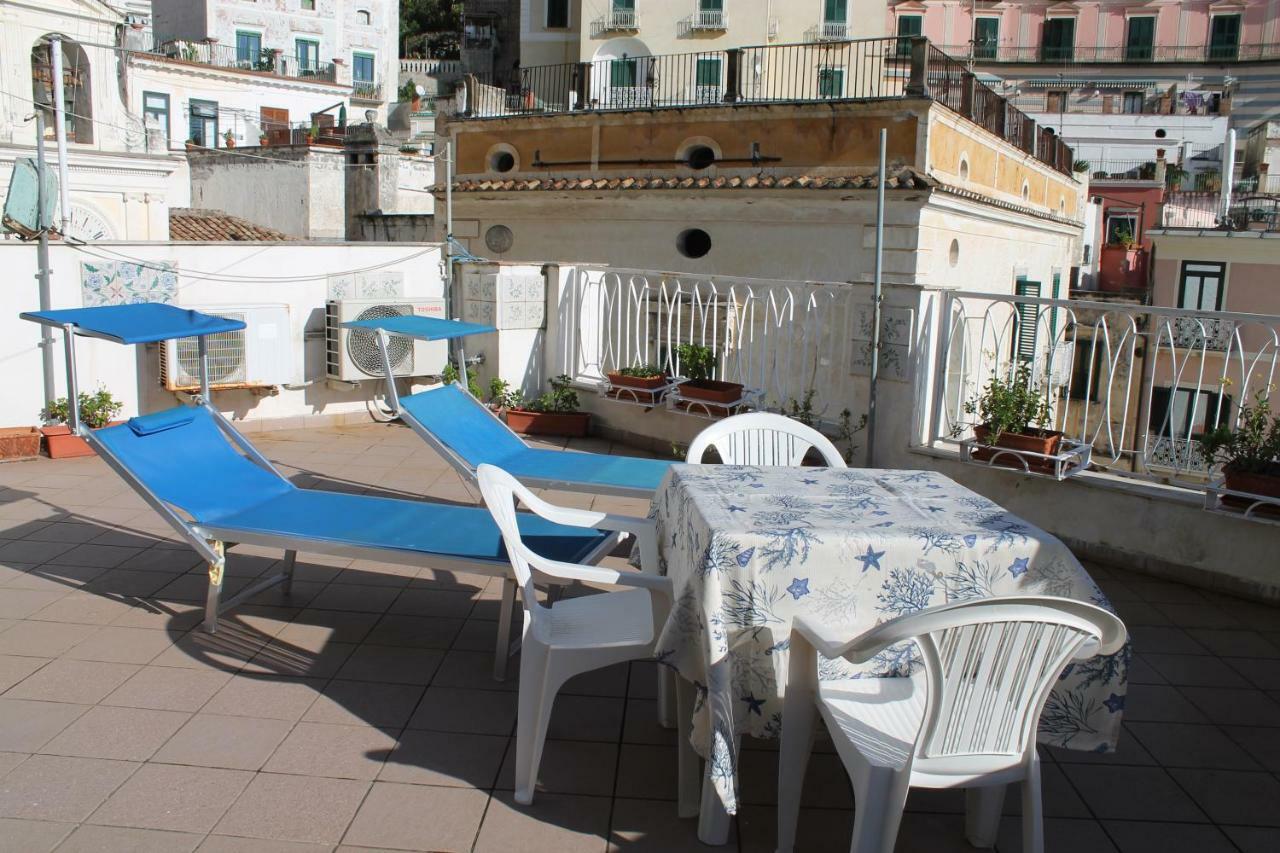 Appartamento Attico del Cavaliere Atrani Esterno foto